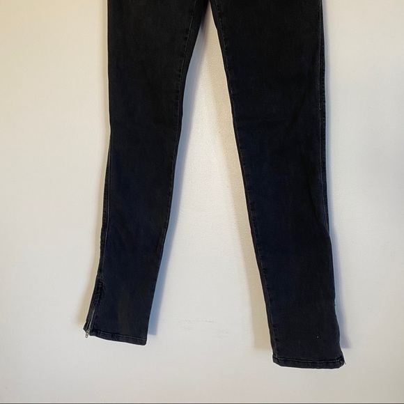 KSUBI Super Skinny Zip In Caviar Size 27 - Picture 4 of 11
